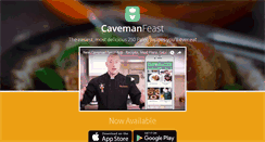 Desktop Screenshot of cavemanfeastapp.com